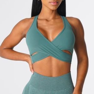 NVGTN Top - Radiance Bra - Forest Green